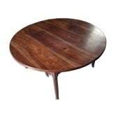 Ancienne table de menuisier en noyer extensible 18 personnes