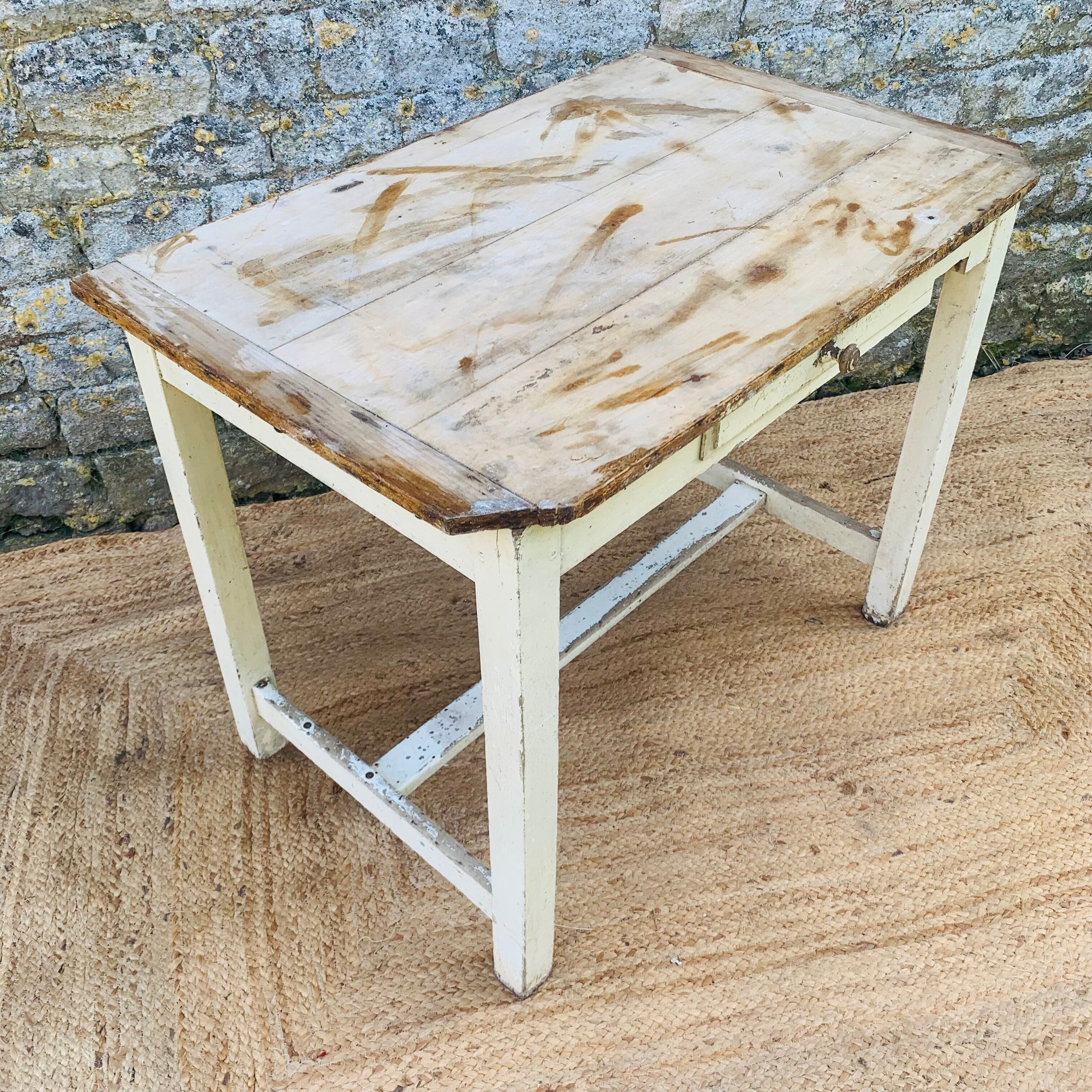 Old farmhouse table