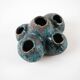 Ceramic vase – flower frog, Danish design, 1960s, made in Denmark