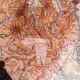 School poster map of France 60s