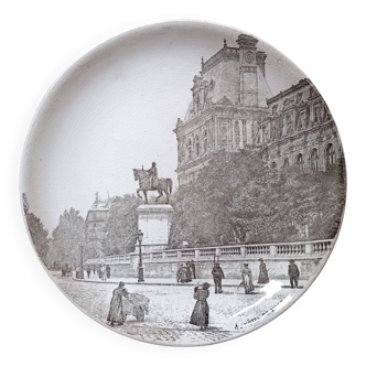 Plate from the Paris City Hall, Choisy-le-Roi