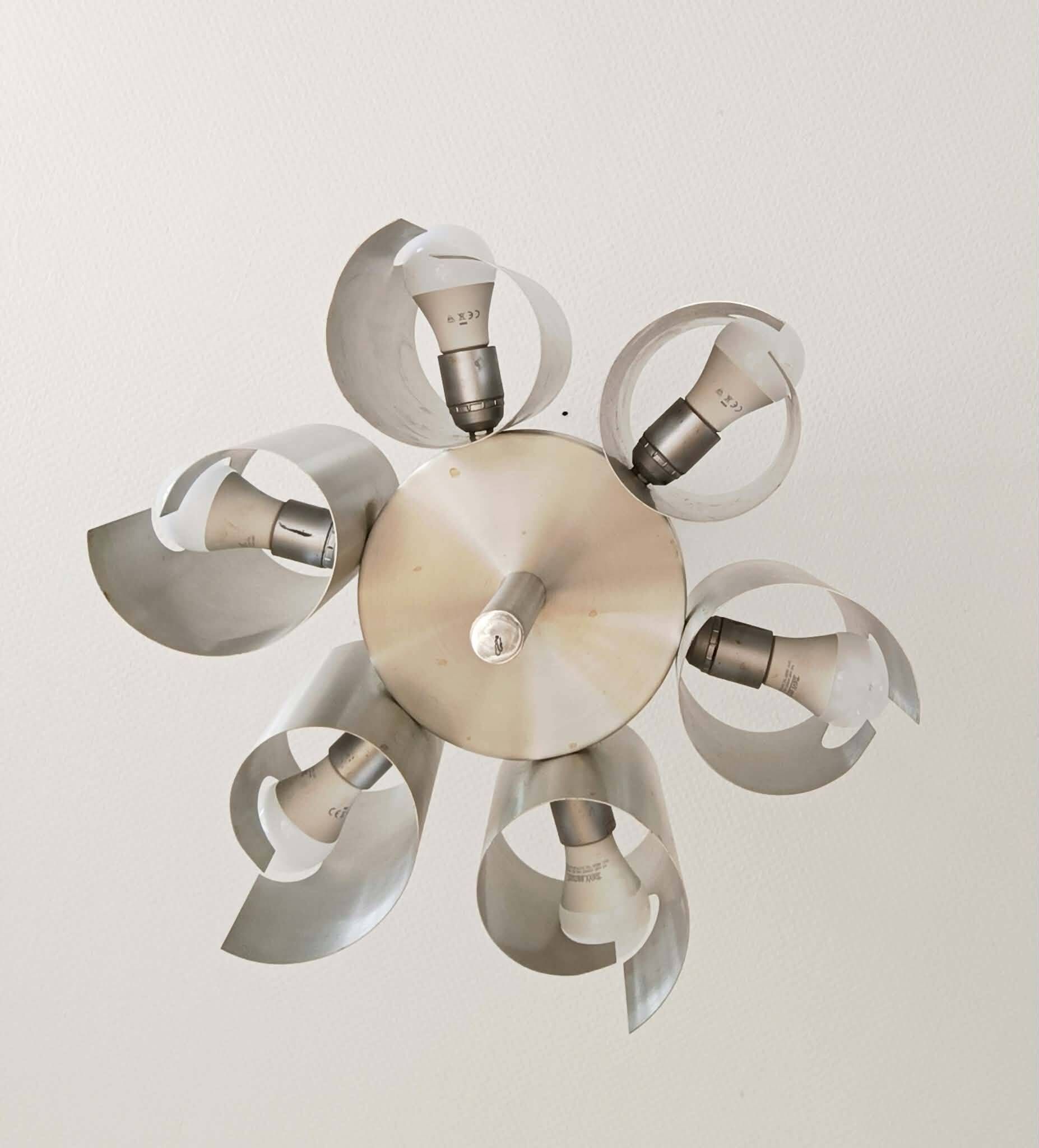 Lustre space age aluminium 1970 Polam Bielsko