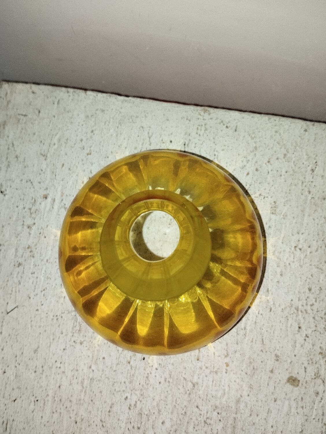 Scandinavian 60s glass vase