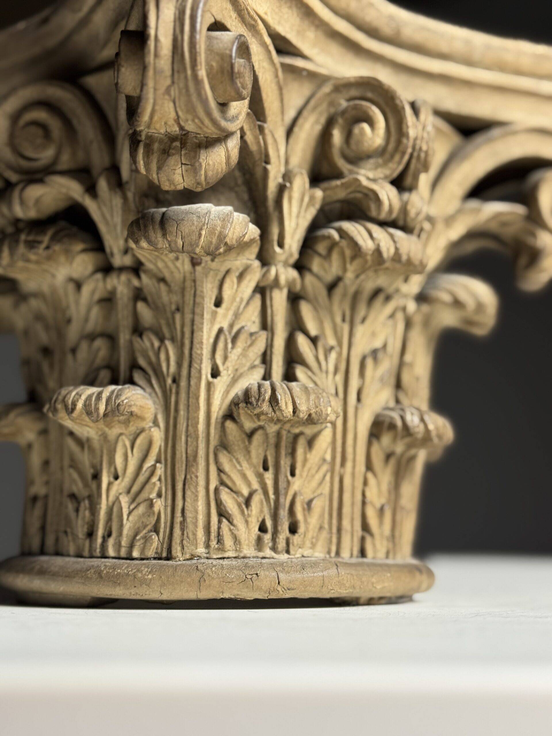 Terracotta capital 19th century