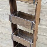 5-tier shelf in Burmese teak