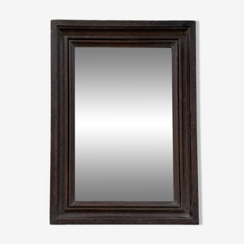 Miroir en bois ancien 27x38cm