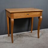 Small walnut console table, Restoration period – early 19th century.