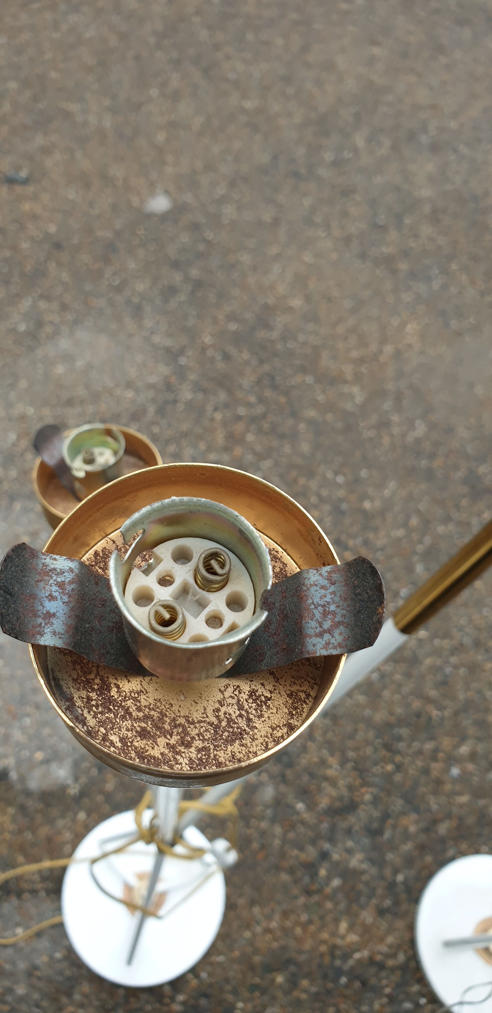 Lamppost 3 vintage lights