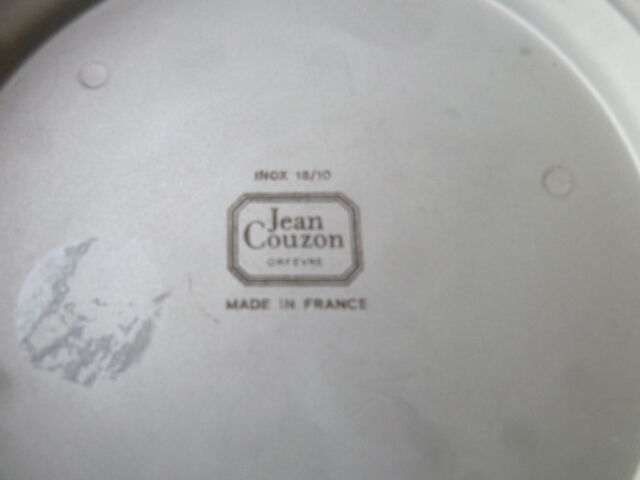 Jean Couzon 18/10 stainless steel champagne bucket
