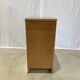 Vintage white and brown formica dresser with 4 deep drawers