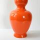 Vintage lamp foot 1960 ceramic orange