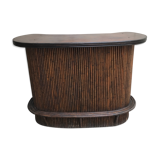 Vintage rattan bar
