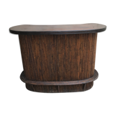 Vintage rattan bar