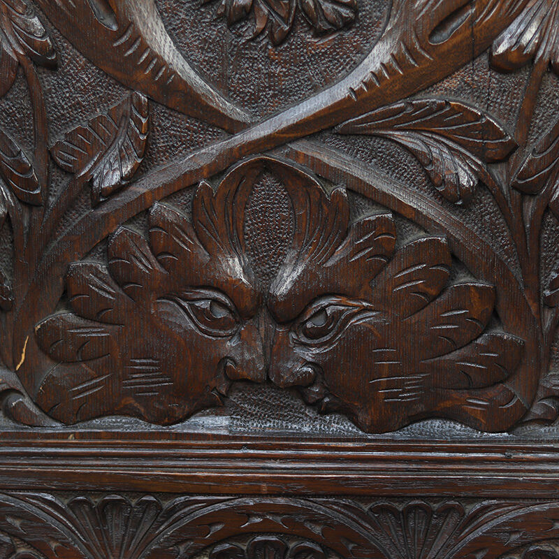 Fauteuil Wainscott anglais du XVIIIe siècle.