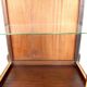 Art Nouveau Display Case, Bronzes and Carved Wood on a Lake Theme, 1900