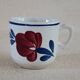 Pot à lait et tasse décor de rose