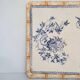 Trivet in Creil and Montereau faience, Japonese-style decoration.