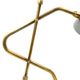 Light blue table lamp, France 1960s