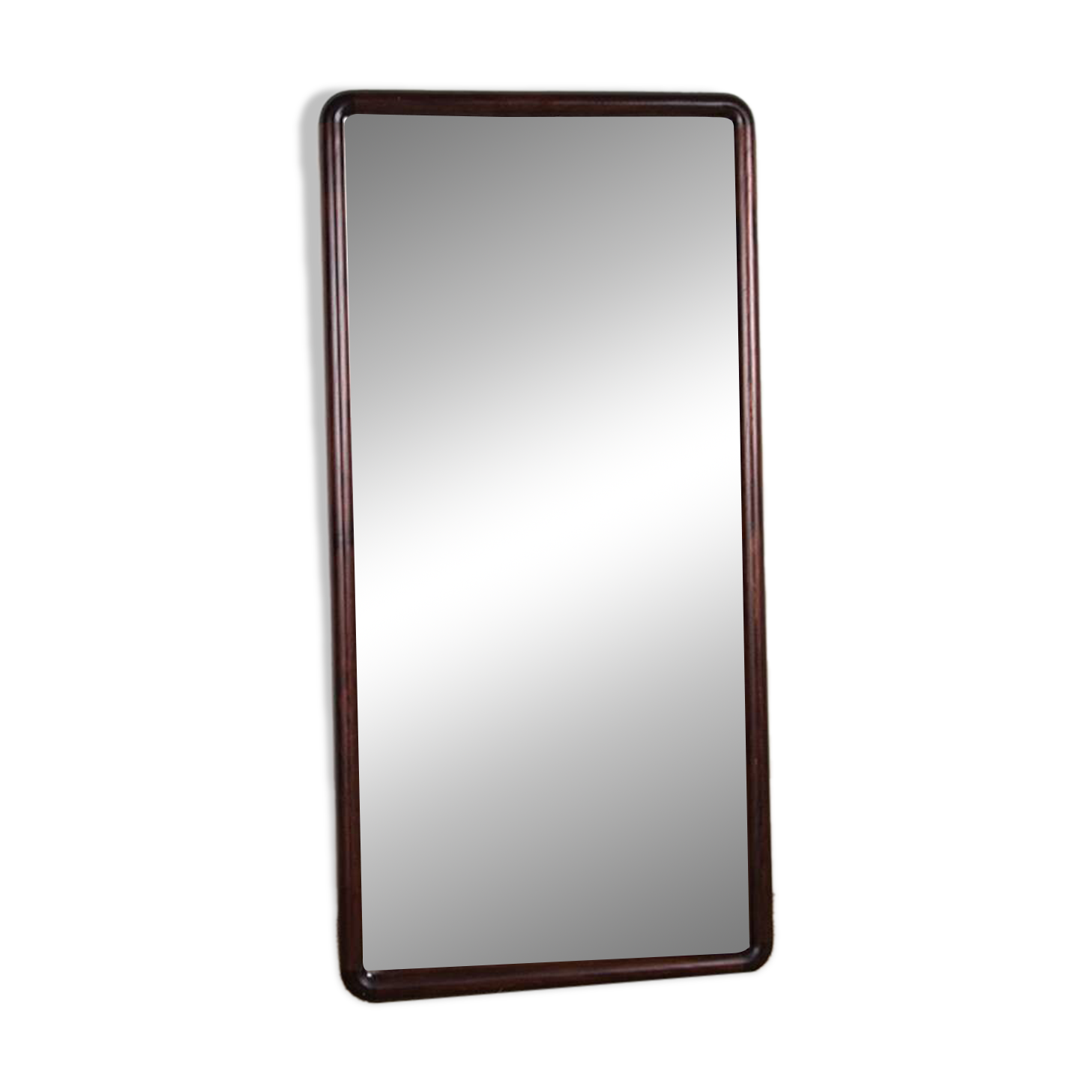 Grand miroir Danois Vintage en Palissandre modèle 206 par Aksel Kjersgaard.