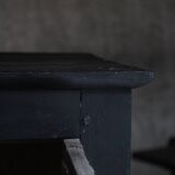 Parisian buffet furniture black patina 1940