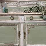 Patinated buffet service