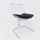 Rima set of 4 Radiofreccia chrome chairs by Gastone Rinaldi