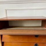 Teak shoe cabinet vintage years