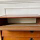 Teak shoe cabinet vintage years