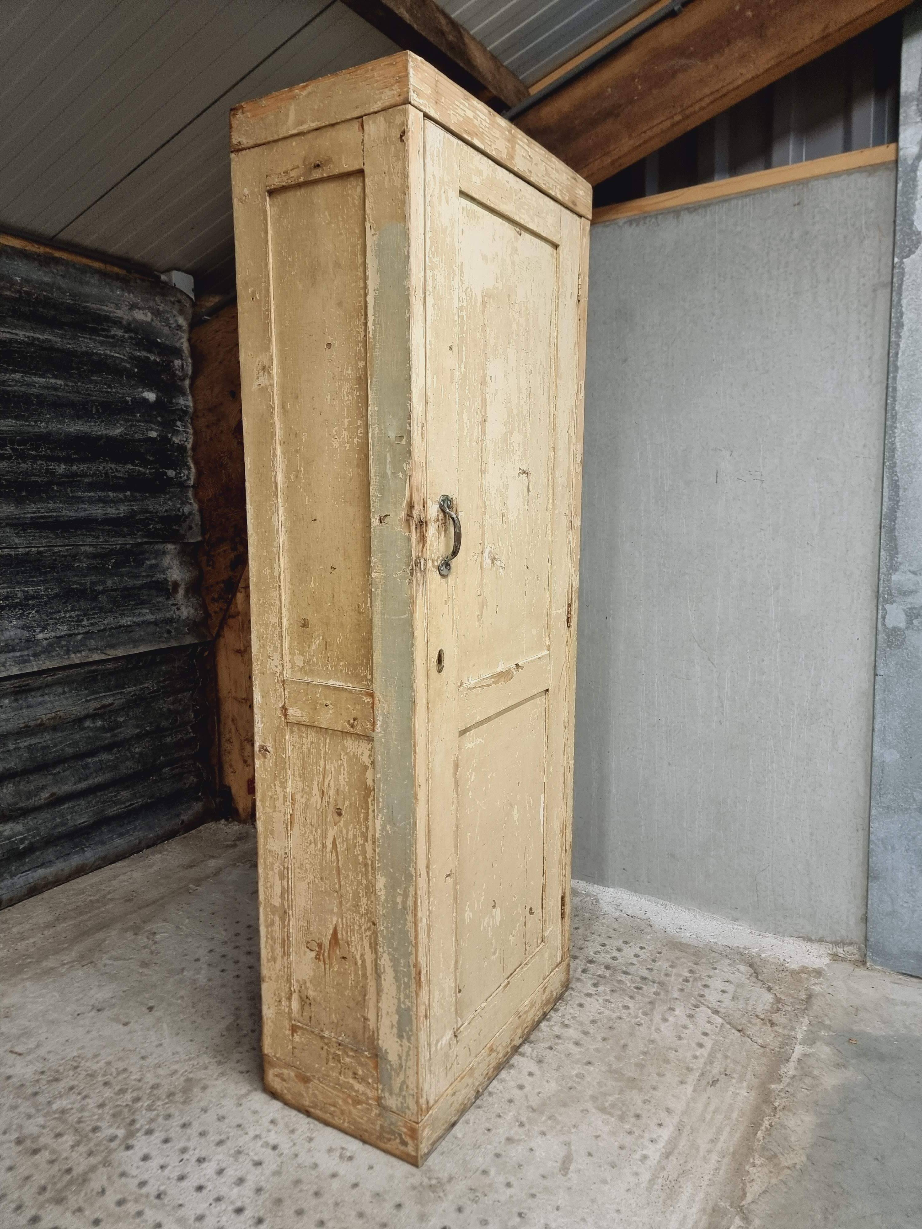 Antique cabinet wardrobe kitchen cupboard 72x200 cm