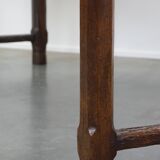 Table à manger ancienne française de la fin du 18ème siècle