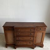 Chiffonier, small 19th century storage unit 1m12 x 74 x 35