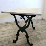 Marble bistro table