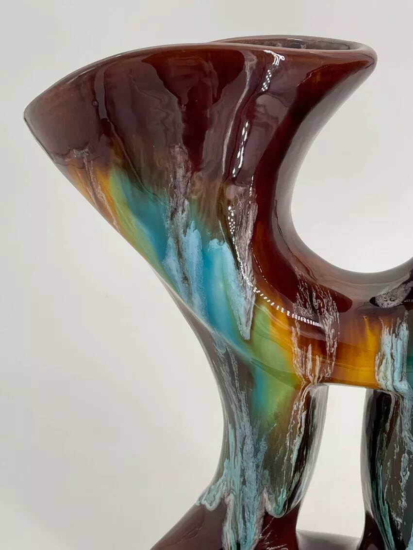 Vallauris vase in ceramic from the 1960s.
