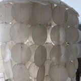 Mother-of-pearl grapevine chandelier, 1970