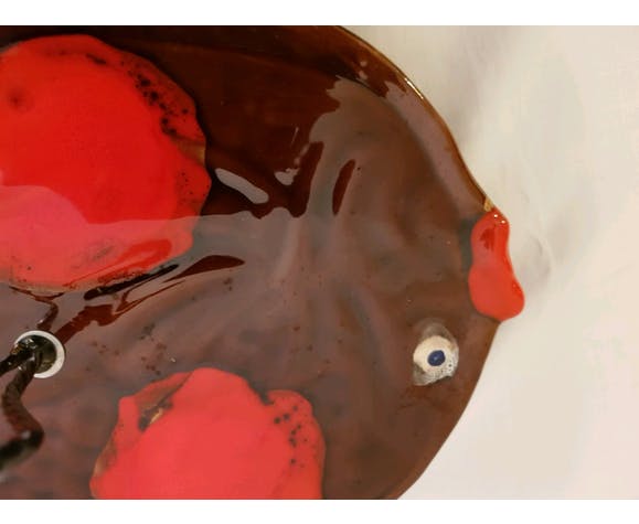 Vallauris fish platter 1960