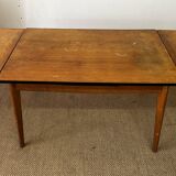 Vintage wooden table with extensions