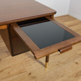 Mid-century teak desk by Sten Blomberg for Seffle Möbelfabrik, Sweden, 1960s