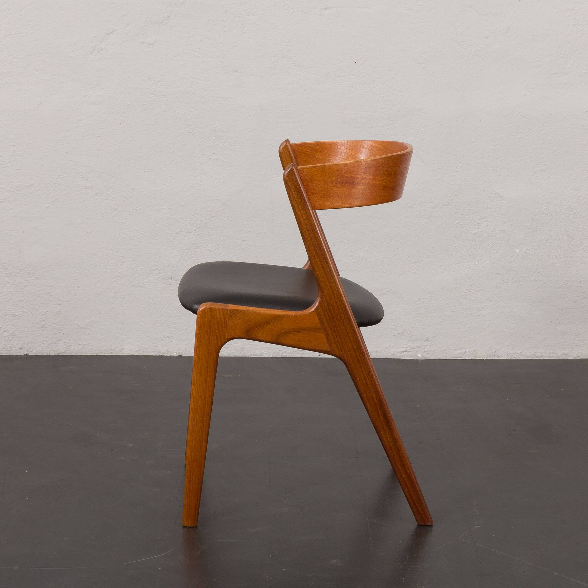 Kai Kristiansen Fire Chair in teak, Denmark 1960s