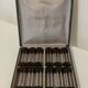 Coffret de 12 porte-couteaux Art déco