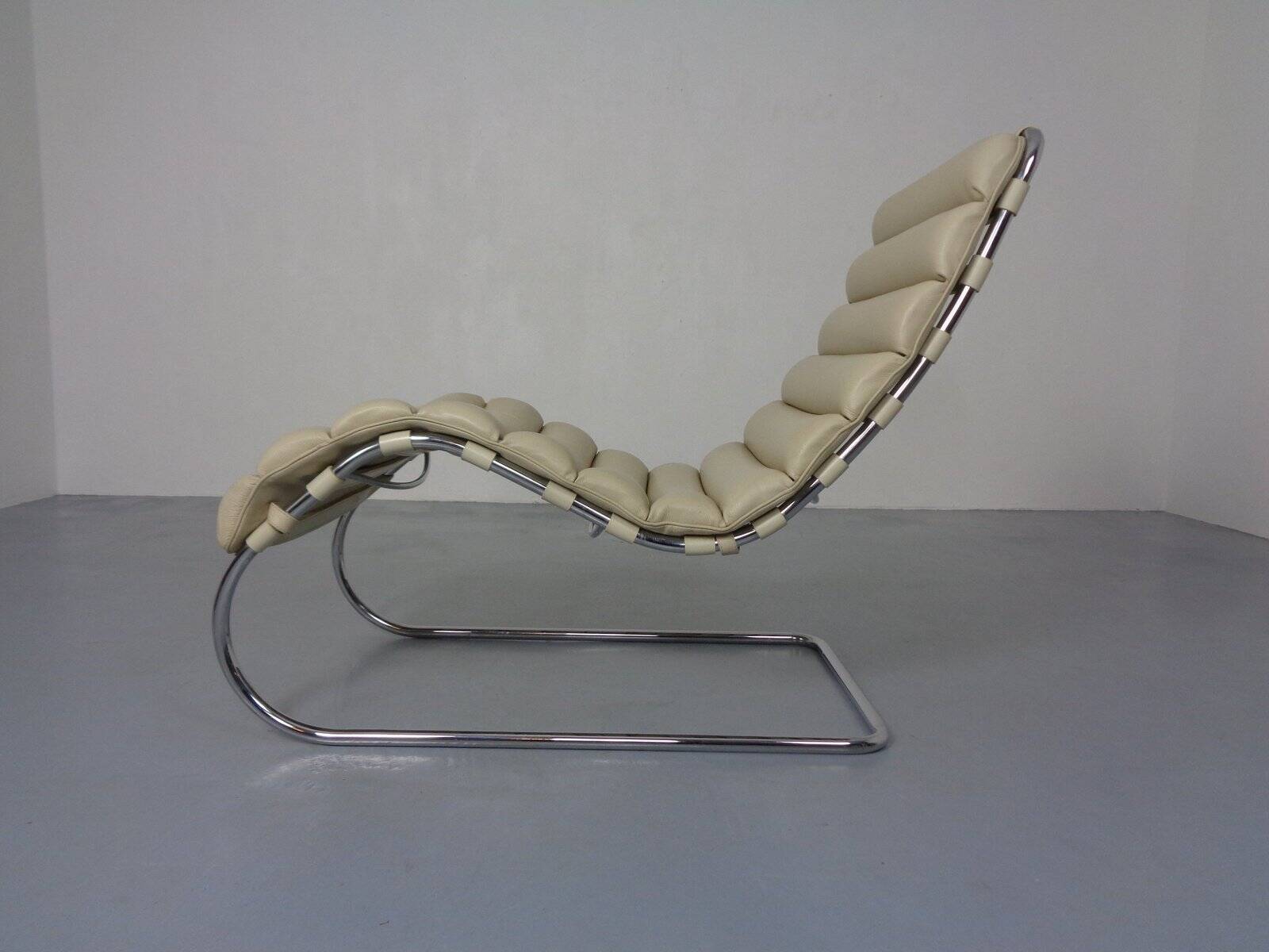 Model 241 Lounge Chair by Mies Van Der Rohe for Knoll International, 1970s