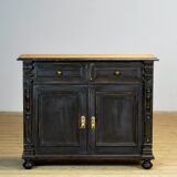 Oak and pine sideboard, 1910s