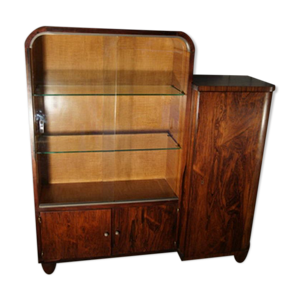 vitrine en bois