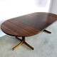 Midcentury Swedish extendable dining table in teak, 1960s