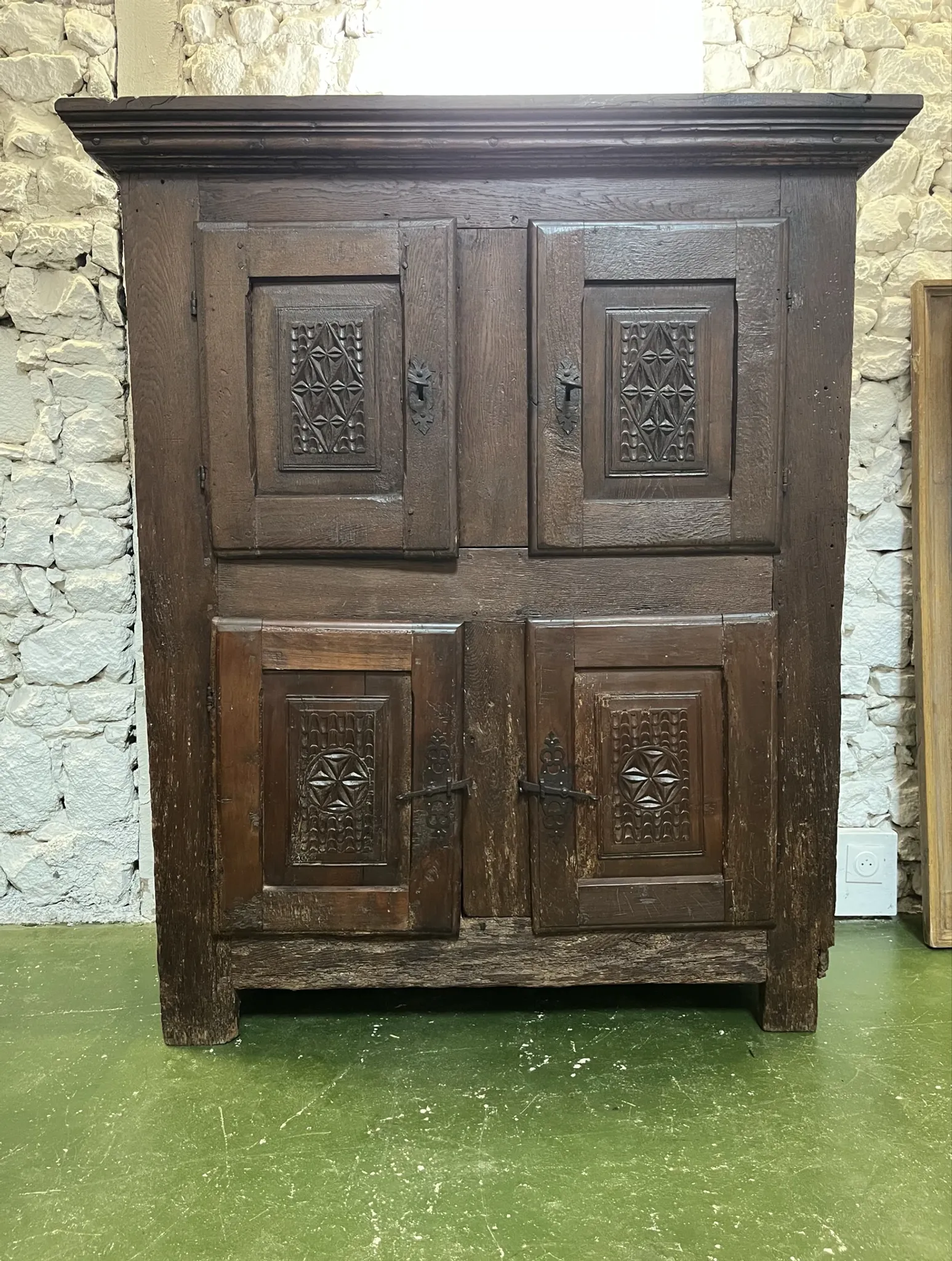 18th-century 4-door buffet