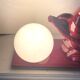 Ceramic night light with pigeons from the 1940s-50s.