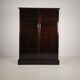 Armoire compacte pour homme en chêne Art Déco anglais