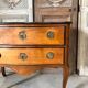 Commode sauteuse en merisier époque 1900