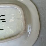 Rare plat du céramiste Jacques Pouchain année 50 céramique jaune Poet