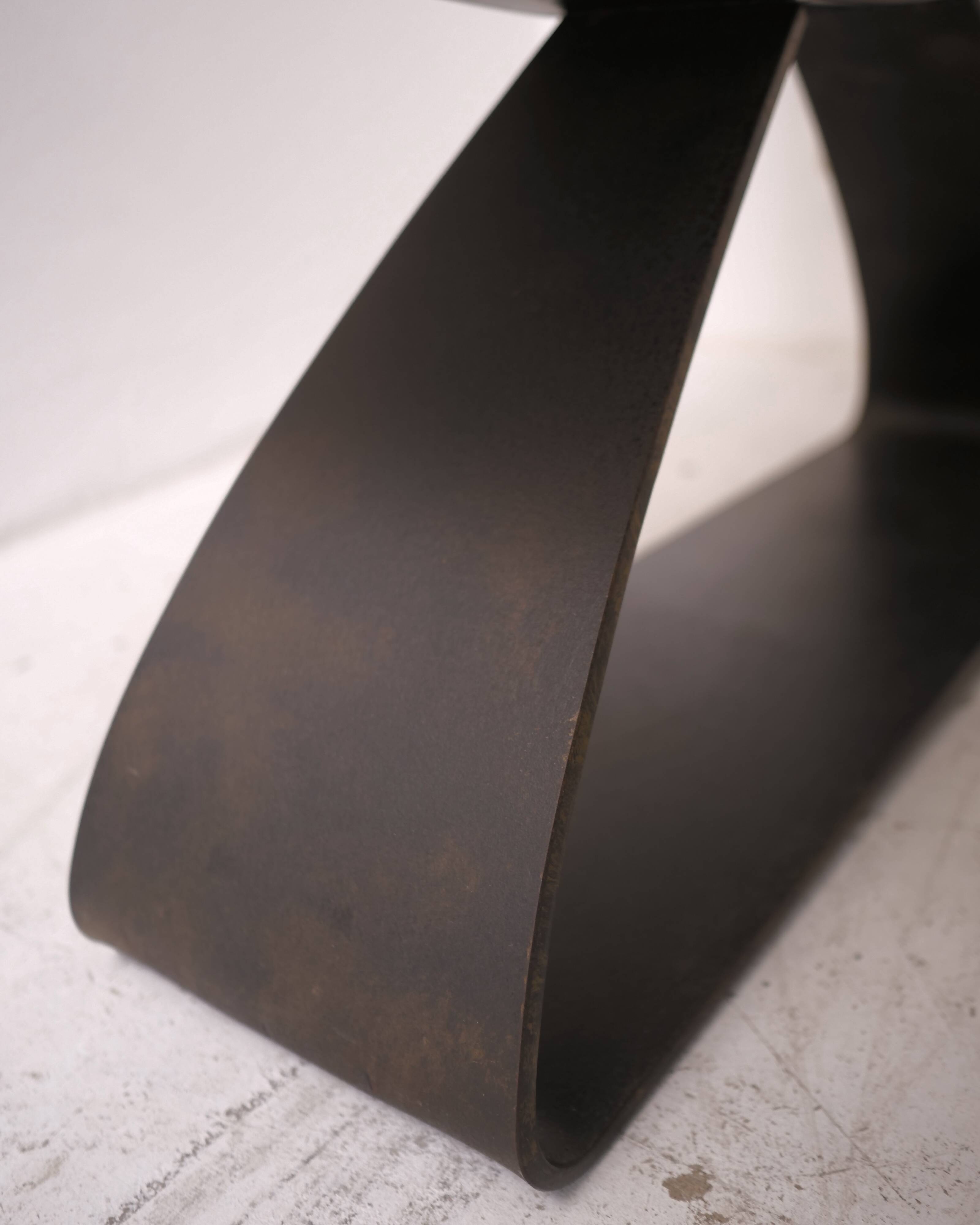 Unique sculptural coffee table 1970