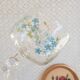 Ensemble de 8 verres à vin ballon Myosotis Veronica vintage